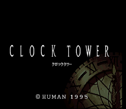Clock Tower Title Screen